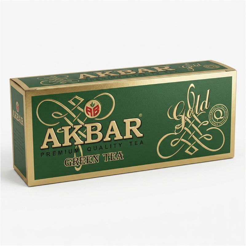 Akbar Green Tea – Paper Enveloped Tea Bags